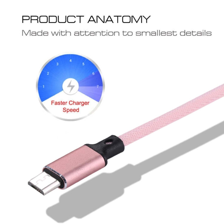 For  Samsung, Huawei, Xiaomi, HTC, LG, Sony, Lenovo and other Smartphones, Micro USB Pink, Micro USB Grey, Micro USB Blue, Micro USB Red, Micro USB White, Micro USB Black
