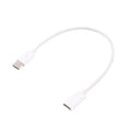 USB-C / Type-C Male to Type-C Female Extended Cable, Length: 20cm, 20cm