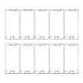 10 PCS for Sony Xperia XZ Premium Front Housing Adhesive, For Sony Xperia XZ Premium