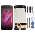 LCD Screen and Digitizer Full Assembly with Frame for Motorola Moto Z2 Force XT1789, For Moto Z2 Force