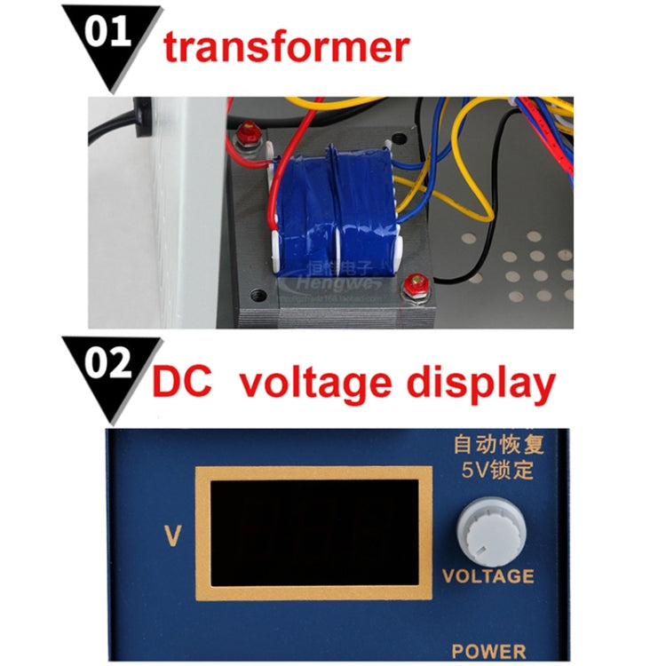 Kaisi KS-1502AD 15V 2A DC Power Supply Voltage Regulator Stabilizer Ammeter Adjustable Power Supply Repair Tools , EU Plug, EU Plug, US Plug