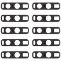 For OPPO Find X2 Pro 10pcs Back Camera Lens, For OPPO Find X2 Pro