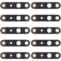 For OPPO Realme X50 5G 10pcs Back Camera Lens, For OPPO Realme X50 5G