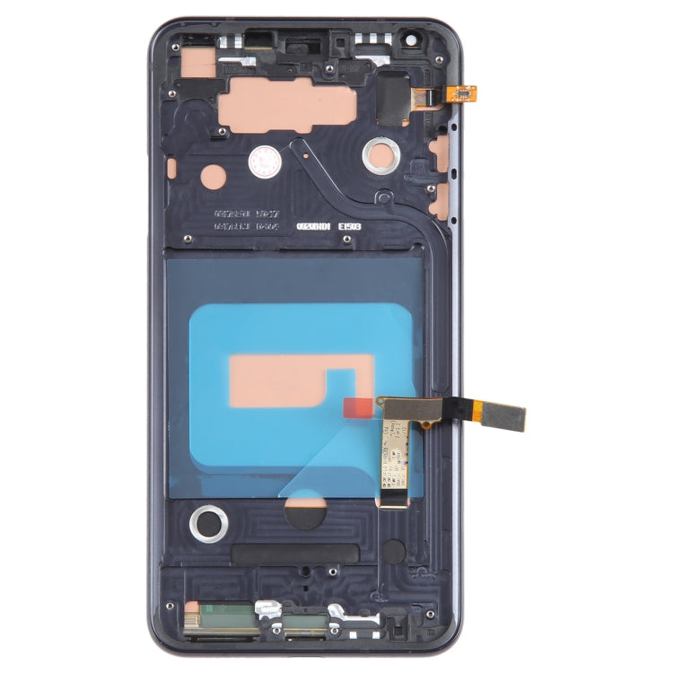 LCD Screen and Digitizer Full Assembly with Frame for LG V30, For LG V30