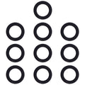10 PCS Back Camera Lens Cover for Google Pixel 3 XL, For Google Pixel 3 XL