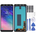 OLED Material LCD Screen and Digitizer Full Assembly for Samsung Galaxy A6+ (2018) SM-A605, For Samsung Galaxy A6+ (2018) (OLED Material)