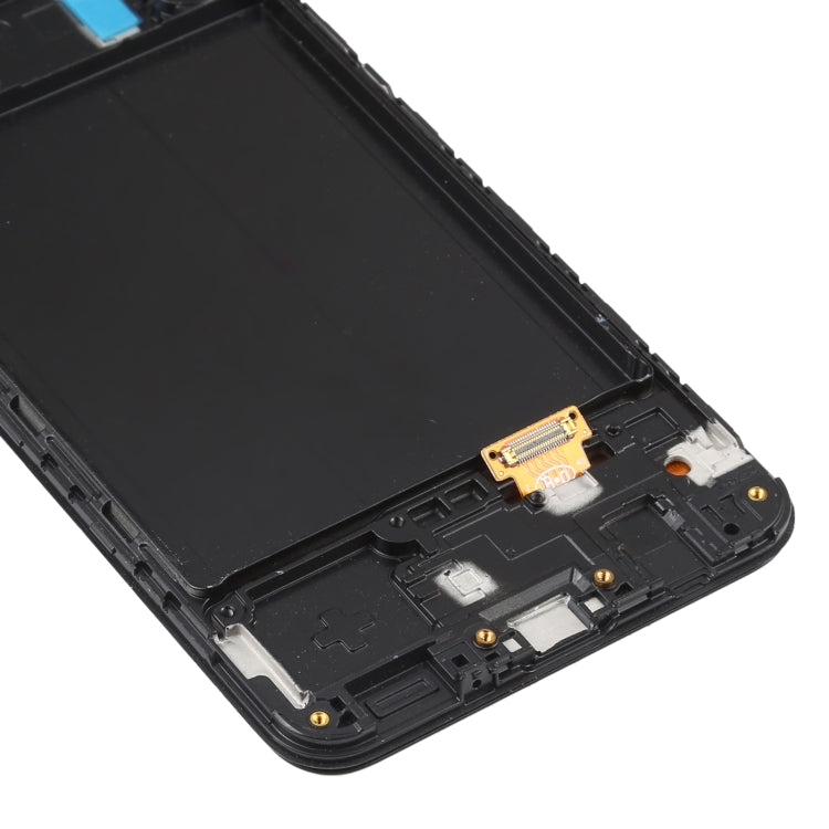 6.36 inch OLED LCD Screen for Samsung Galaxy A30 SM-A305 Digitizer Full Assembly with Frame (Black)