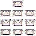10 PCS Charging Port Connector for Huawei Nova 5i Pro, For Huawei Nova 5i Pro