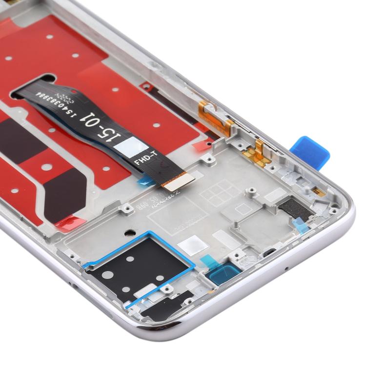 LCD Screen and Digitizer Full Assembly with Frame for Huawei P40 Lite, For Huawei P40 Lite