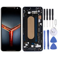 LCD Screen and Digitizer Full Assembly with Frame for Asus ROG Phone II ZS660KL, For Asus ROG Phone II ZS660KL