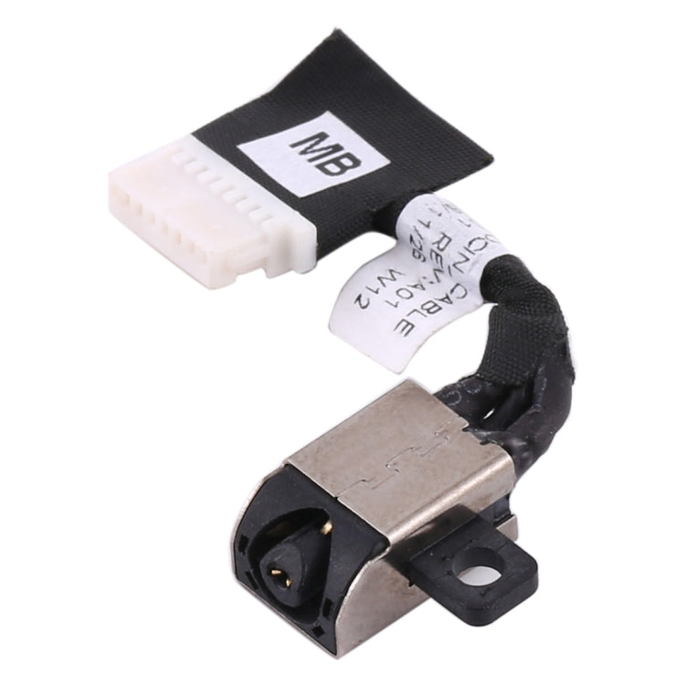 Power Jack Connector With Flex Cable for Dell Inspiron 5480 5580, For Dell Inspiron 5480