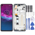 LCD Screen and Digitizer Full Assembly with Frame for Motorola One Action XT2013-1 XT2013-2 XT2013-4, For Motorola One Action