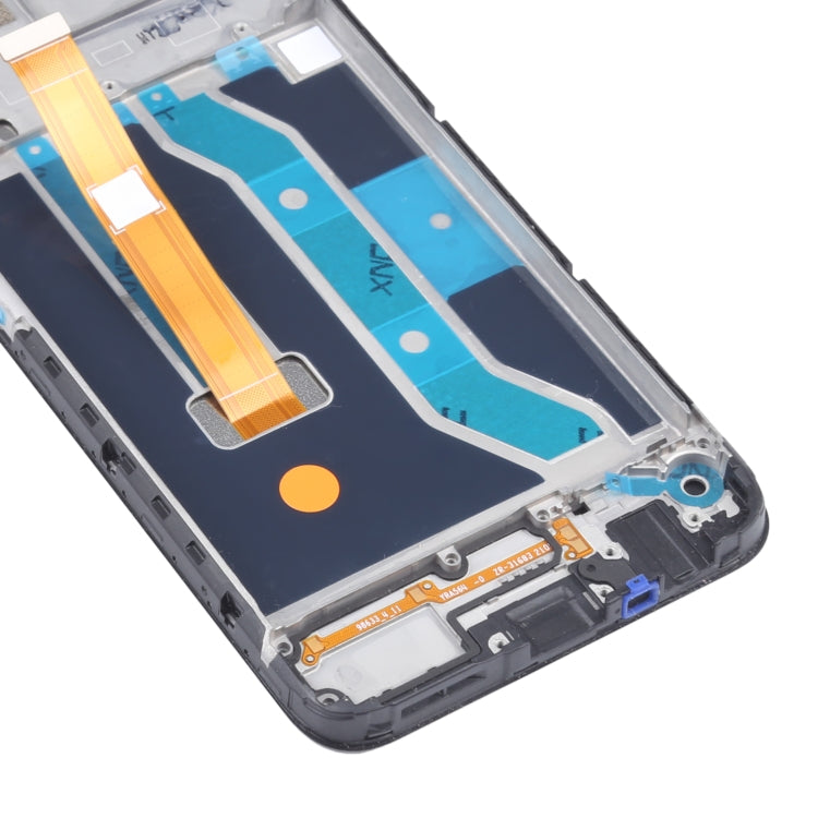 Original LCD Screen and Digitizer Full Assembly With Frame for OPPO Realme C11 RMX2185, For OPPO Realme C11