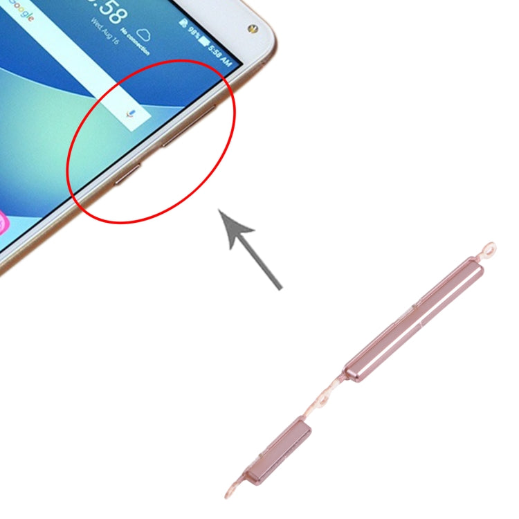 Power Button and Volume Control Button for Asus ZenFone 4 Max ZC520KL, For Asus ZenFone 4 Max ZC520KL(Pink)