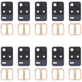 For OPPO Realme Q3 5G 10pcs Back Camera Lens, For OPPO Realme Q3 5G