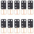 For OPPO Realme 8 5G RMX3241 10pcs Back Camera Lens, For OPPO Realme 8 5G