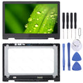 FHD 1920 x 1080 40 Pin P58F001 LCD Screen and Digitizer Full Assembly With Frame for Dell Inspiron 15 5568 5578, For Dell Inspiron 15 5568 5578