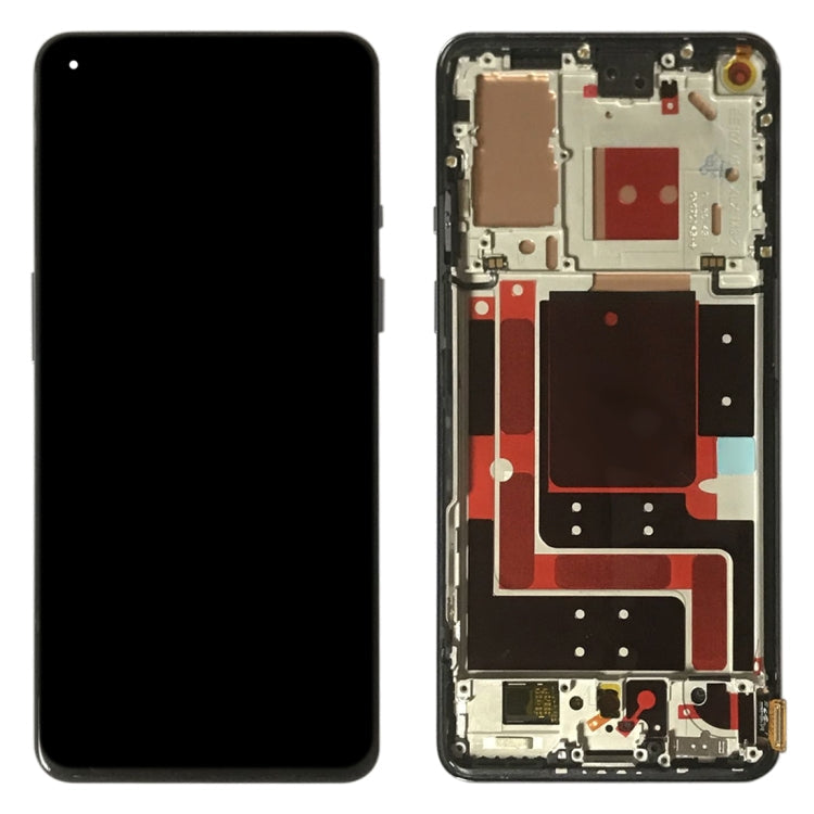 For OnePlus 9 LE2113 LE2111 LE2110 Digitizer Full Assembly With Frame Original LCD Screen, For OnePlus 9, For OnePlus 9(Purple)