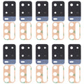 For OPPO A54 4G 10 PCS Back Camera Lens, For OPPO A54 4G(Black), For OPPO A54 4G(Blue)