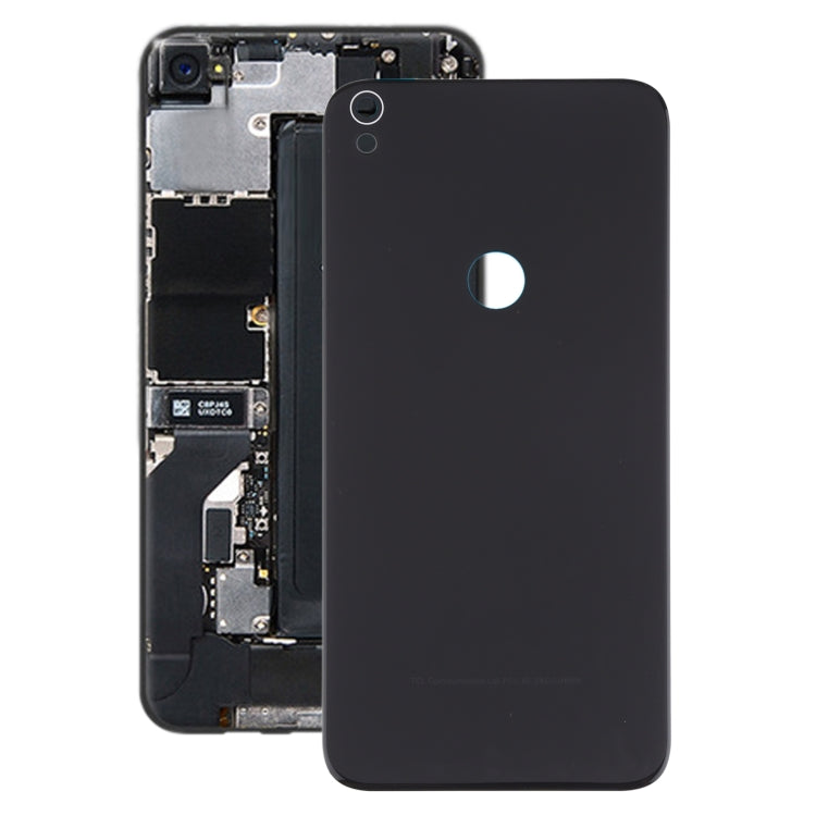 For Alcatel One Touch Shine Lite 5080 5080X 5080A 5080U 5080F 5080Q 5080D Glass Battery Back Cover, For Alcatel One Touch Shine Lite, For Alcatel One Touch Shine Lite(White)