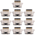 10 PCS Charging Port Connector for Motorola Moto G7 Play XT1952-4, XT1952-5, For Motorola Moto G7 Play