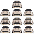 For vivo S7 5G 10pcs Charging Port Connector, For vivo S7 5G