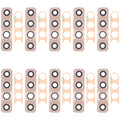 For Tecno Camon 17P CG7 10pcs Back Camera Lens, For Tecno Camon 17P CG7