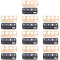 For Tecno Pouvoir 4 / 4 Pro LC7 10pcs Back Camera Lens, For Tecno Pouvoir 4 / 4 Pro