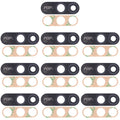 For Tecno Pop 3 Plus 10pcs Back Camera Lens, For Tecno Pop 3 Plus