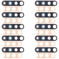 For Tecno Camon 12 CC7s 10pcs Back Camera Lens, For Tecno Camon 12