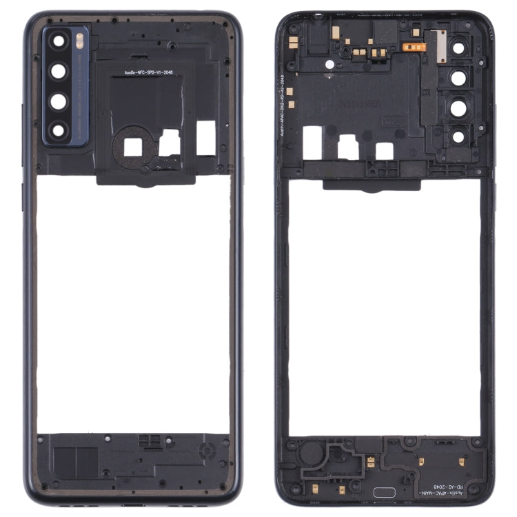 Original Middle Frame Bezel Plate for TCL 20 SE T671H, For TCL 20 SE (Original)