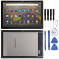 LCD Screen and Digitizer Full Assembly for Amazon Fire HD 10 (2021) T76N2B T76N2P, For Amazon Fire HD 10 (2021)  (Black)