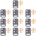 10 PCS Back Camera Lens for LG Q52 / K62, For LG Q52 / K62