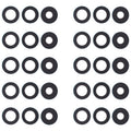 For OPPO Reno4 4G / Reno4 5G 10pcs Back Camera Lens, For OPPO Reno4 4G / Reno4 5G