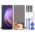 Original AMOLED Material LCD Screen and Digitizer Full Assembly for vivo V21 5G V2050, For vivo V21 5G(Original)