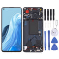 Original LCD Screen and Digitizer Full Assembly with Frame For OPPO Reno7 5G China PFJM10, For OPPO Reno7 5G China