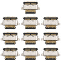For Motorola Moto G60 / G60s 10pcs Charging Port Connector, For Motorola Moto G60 / G60s