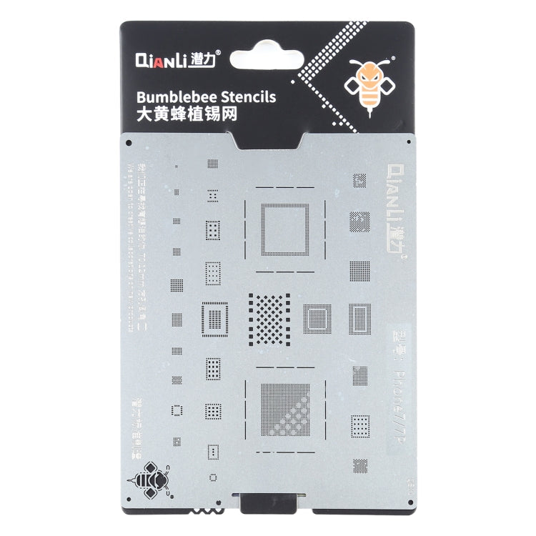 Qianli QS04 Bumblebee Stencils BGA Reballing Planting Tin Plate For iPhone X/8/8 Plus