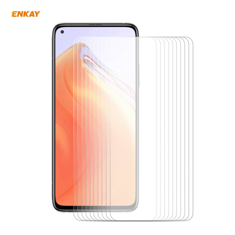 10 PCS ENKAY Hat-Prince 0.26mm 9H 2.5D Curved Edge Tempered Glass Film, For LG K42 / K52 / K62, For Huawei P Smart 2021, For Xiaomi Redmi K30s Ultra, For Xiaomi Poco M3, For Motorola Moto G 5G, For OnePlus 8T, For OnePlus Nord N10 5G                   ...