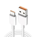 XJ-041 6A USB to USB-C / Type-C Fast Charging Data Cable, Length: 1.5m, 1.5m