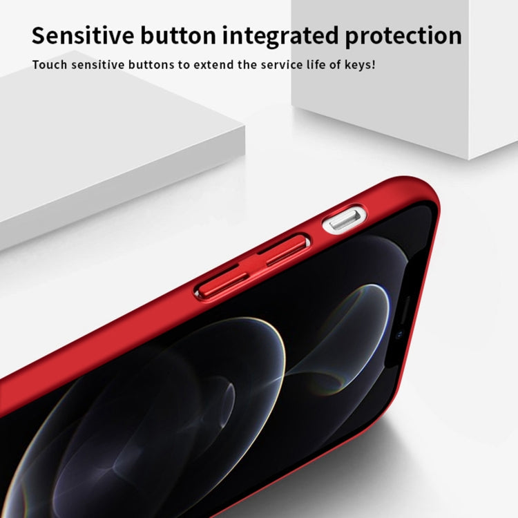 MOFi Honeycomb Texture Breathable PC Shockproof Protective Back Cover Case, For iPhone 12 Pro Max, For iPhone 12 mini, For iPhone 12, For iPhone 12 Pro