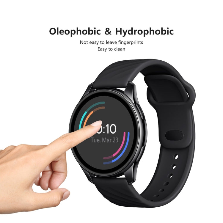 For OnePlus Watch ENKAY Hat-Prince 3D Full Screen Soft PC Edge + PMMA HD Screen Protector Film, 1 PCS, 2 PCS, 5 PCS, 10 PCS
