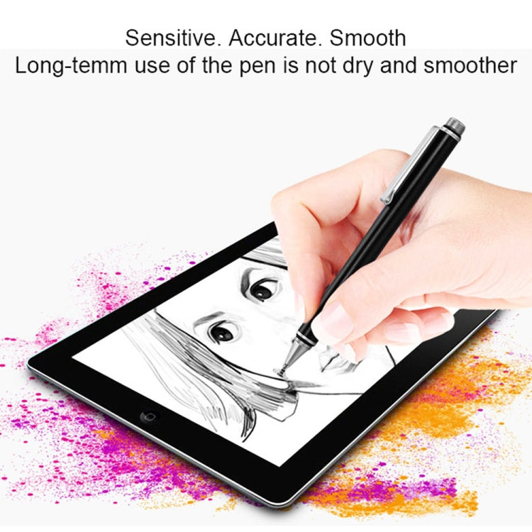 AT-21 Mobile Phone Touch Screen Capacitive Pen Drawing Pen(Purple)