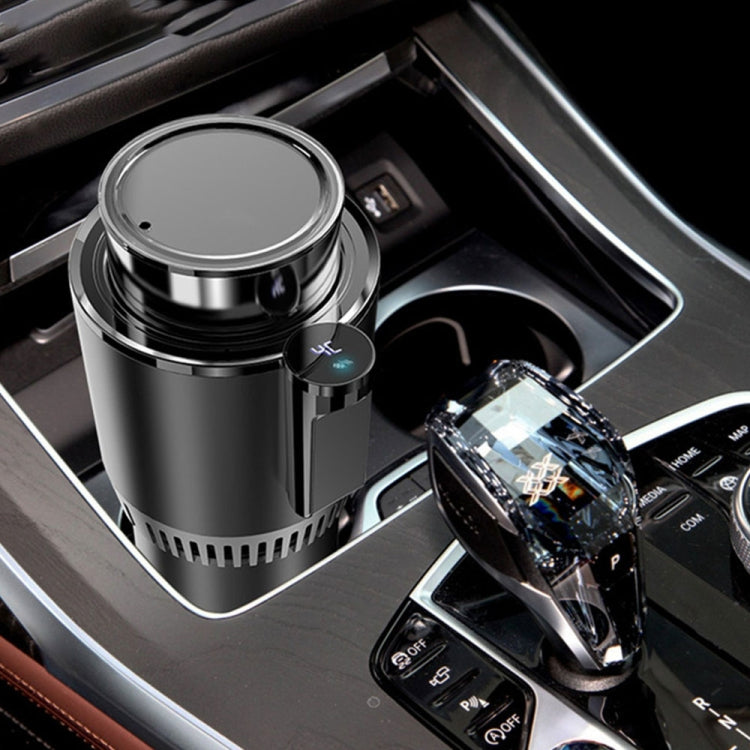 2-in-1 Smart Car Cup Cooler Outdoor Travel Heater Portable Auto Mini Refrigerator 12V Cooling Heating Cup and Drink Holder
