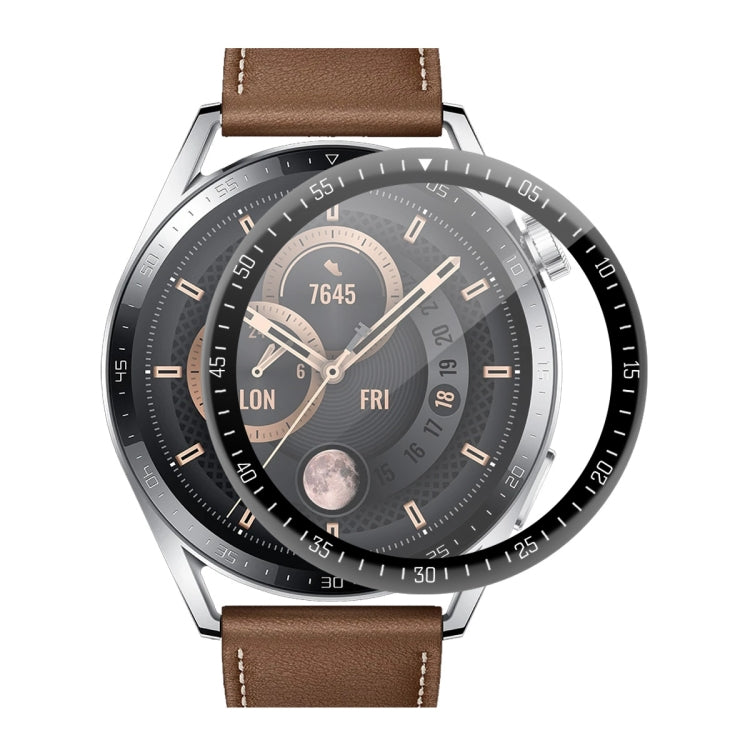 For Huawei Watch GT 3 46mm ENKAY Hat-Prince Full Coverage 3D Curved Soft PC Edge + PMMA HD Screen Protector Film, 1 PC, 2 PCS, 5 PCS, 10 PCS