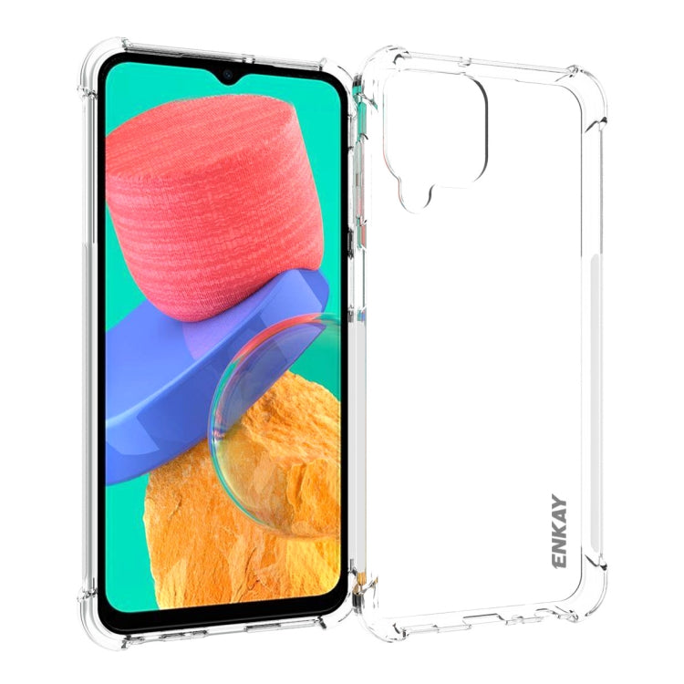 ENKAY Clear TPU Shockproof Phone Case, For Samsung Galaxy Xcover6 Pro, For Samsung Galaxy M33 5G, For Samsung Galaxy M53 5G