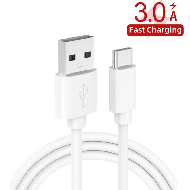 38W PD20W  QC3.0 USB Car Charger with USB to Type-C Data Cable, Length: 1m(Black)