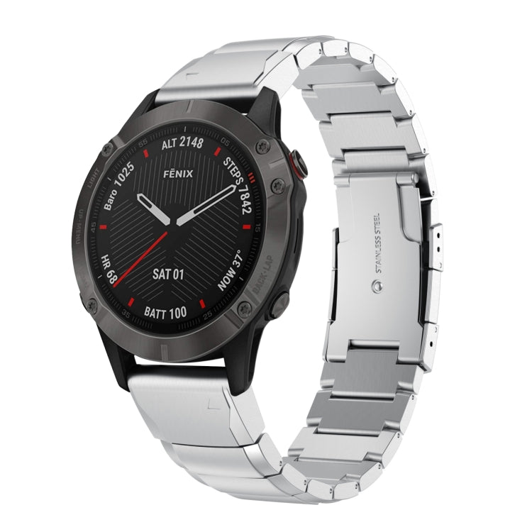 26mm Tortoise Shell Stainless Steel Watch Band, For Garmin Fenix 7X, For Garmin Enduro 2, For Garmin Tactix 7, For Garmin Tactix 7 Pro, For Garmin Fenix 7X Solar, For Garmin Tactix Delta, For Garmin Enduro, For Garmin Fenix 6X, For Garmin Fenix 6X Pro ...