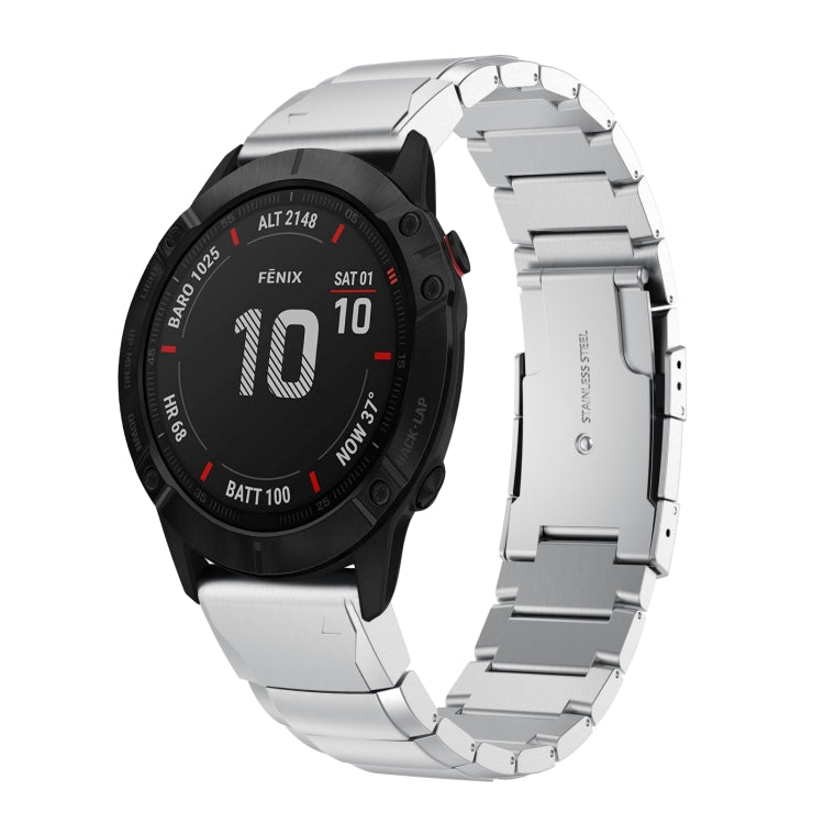 26mm Tortoise Shell Stainless Steel Watch Band, For Garmin Fenix 7X, For Garmin Enduro 2, For Garmin Tactix 7, For Garmin Tactix 7 Pro, For Garmin Fenix 7X Solar, For Garmin Tactix Delta, For Garmin Enduro, For Garmin Fenix 6X, For Garmin Fenix 6X Pro ...
