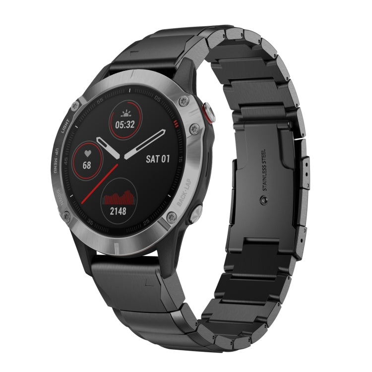 26mm Tortoise Shell Stainless Steel Watch Band, For Garmin Fenix 7X, For Garmin Enduro 2, For Garmin Tactix 7, For Garmin Tactix 7 Pro, For Garmin Fenix 7X Solar, For Garmin Tactix Delta, For Garmin Enduro, For Garmin Fenix 6X, For Garmin Fenix 6X Pro ...
